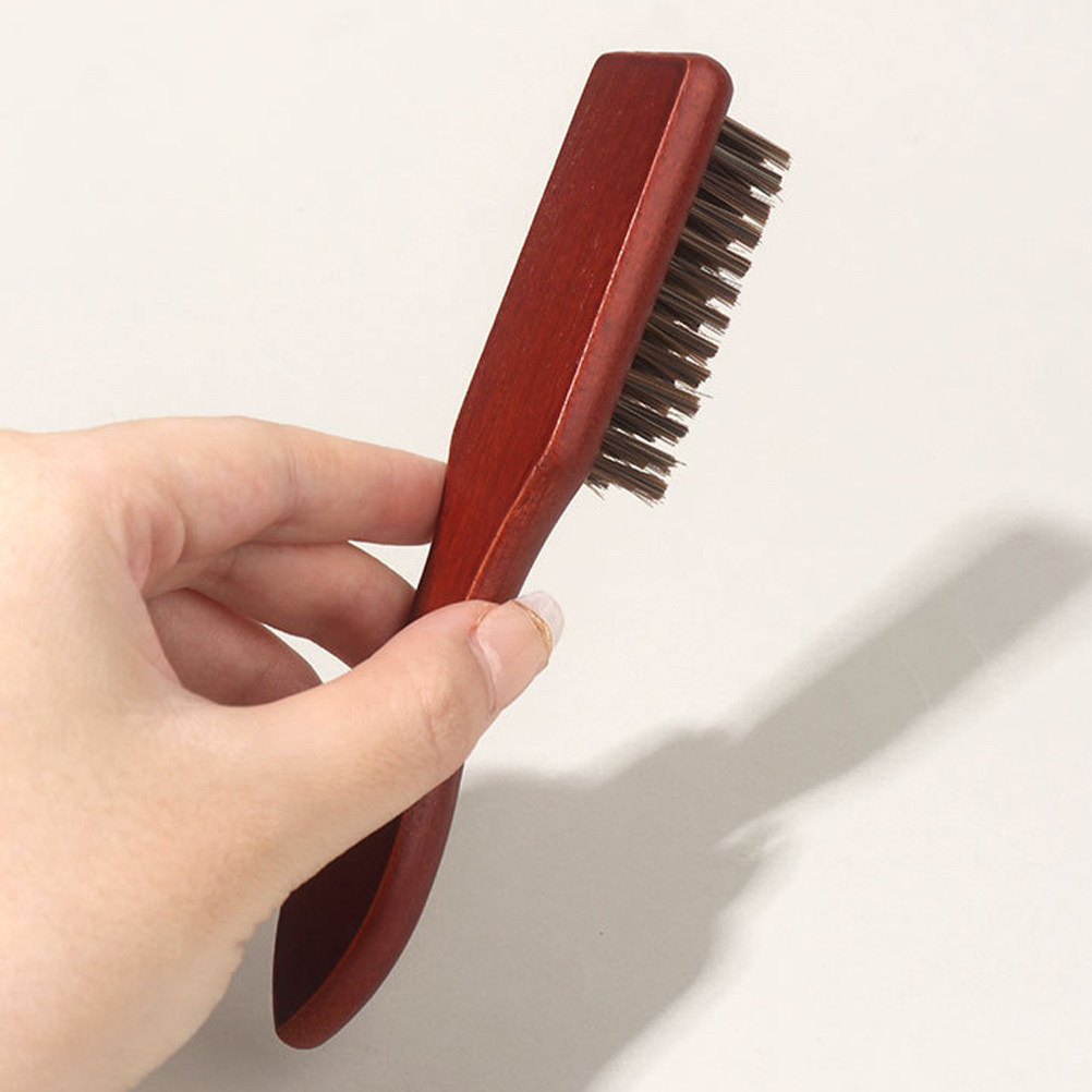 Men'S Grooming Brush - 2 Peças Escova de Madeira para