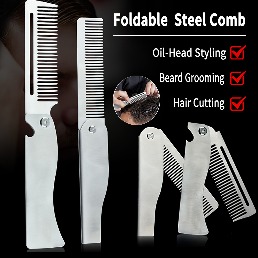 Men'S Grooming Brush - Novo tipo 1/2 pçs pentes de