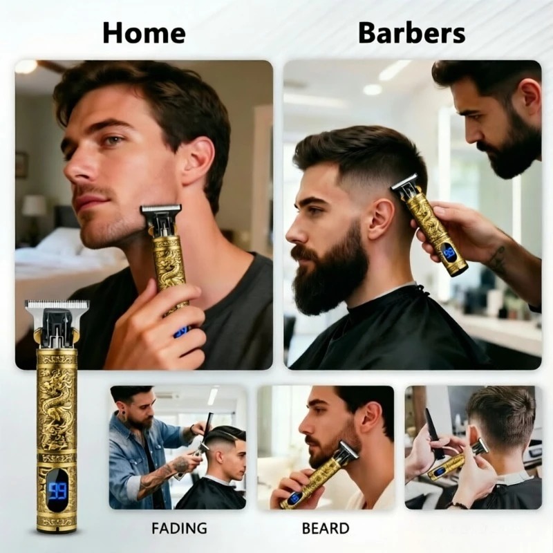 Aparador de Barba Elétrico T9  - Men'S Grooming Brush avaliação e preço