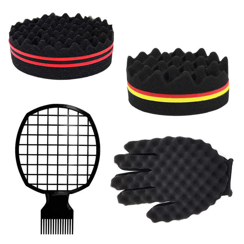 2 pçs afro torção pente de cab - Men'S Grooming Brush avaliação e preço