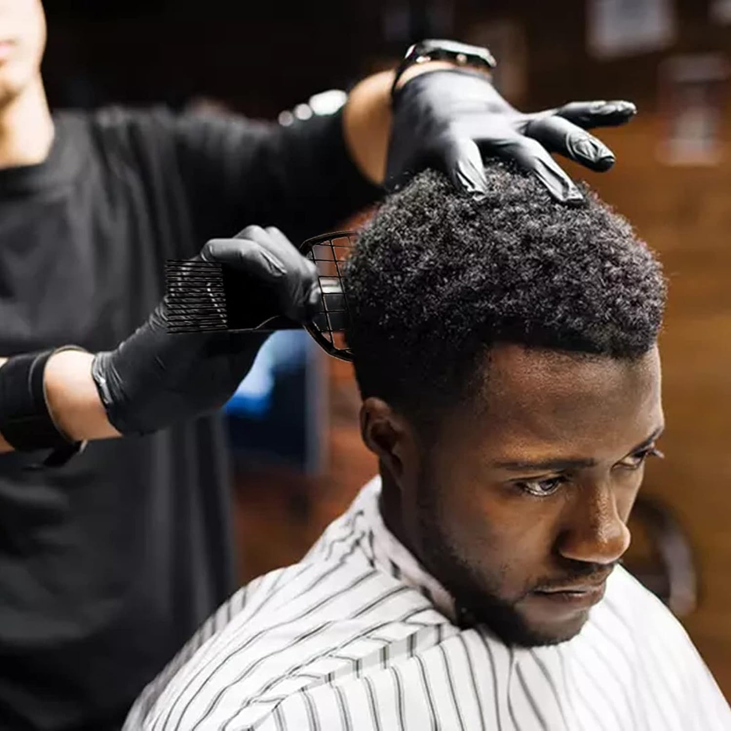 2 pçs afro torção pente de cab - Men'S Grooming Brush avaliação e preço
