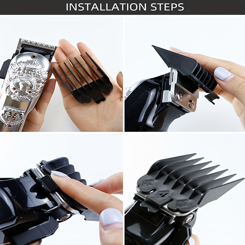 10 pçs preto plástico máquina  - Men'S Grooming Brush avaliação e preço
