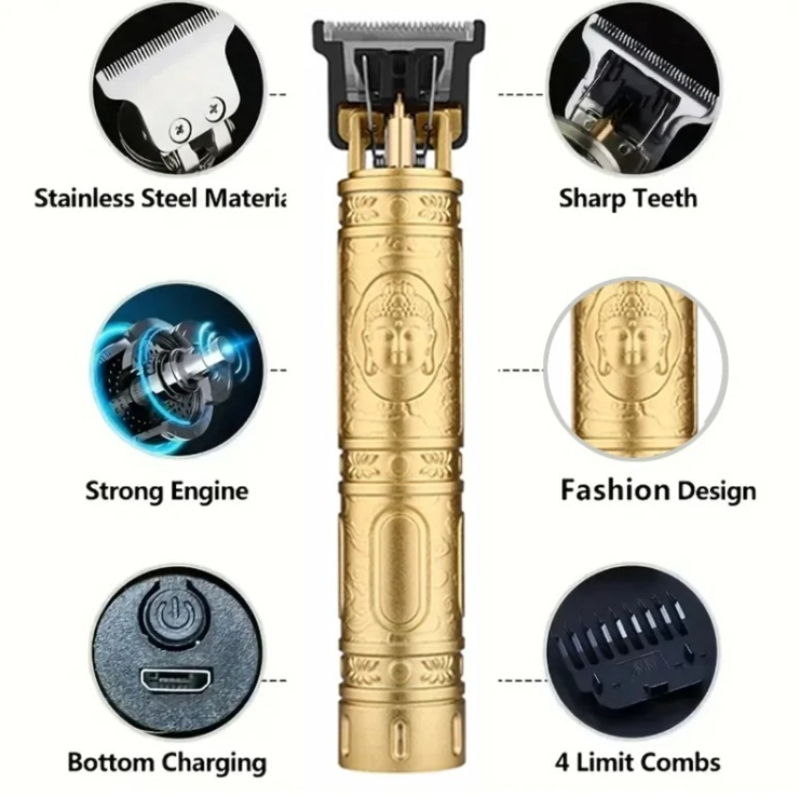 Aparador de Barba Elétrico T9  - Men'S Grooming Brush avaliação e preço