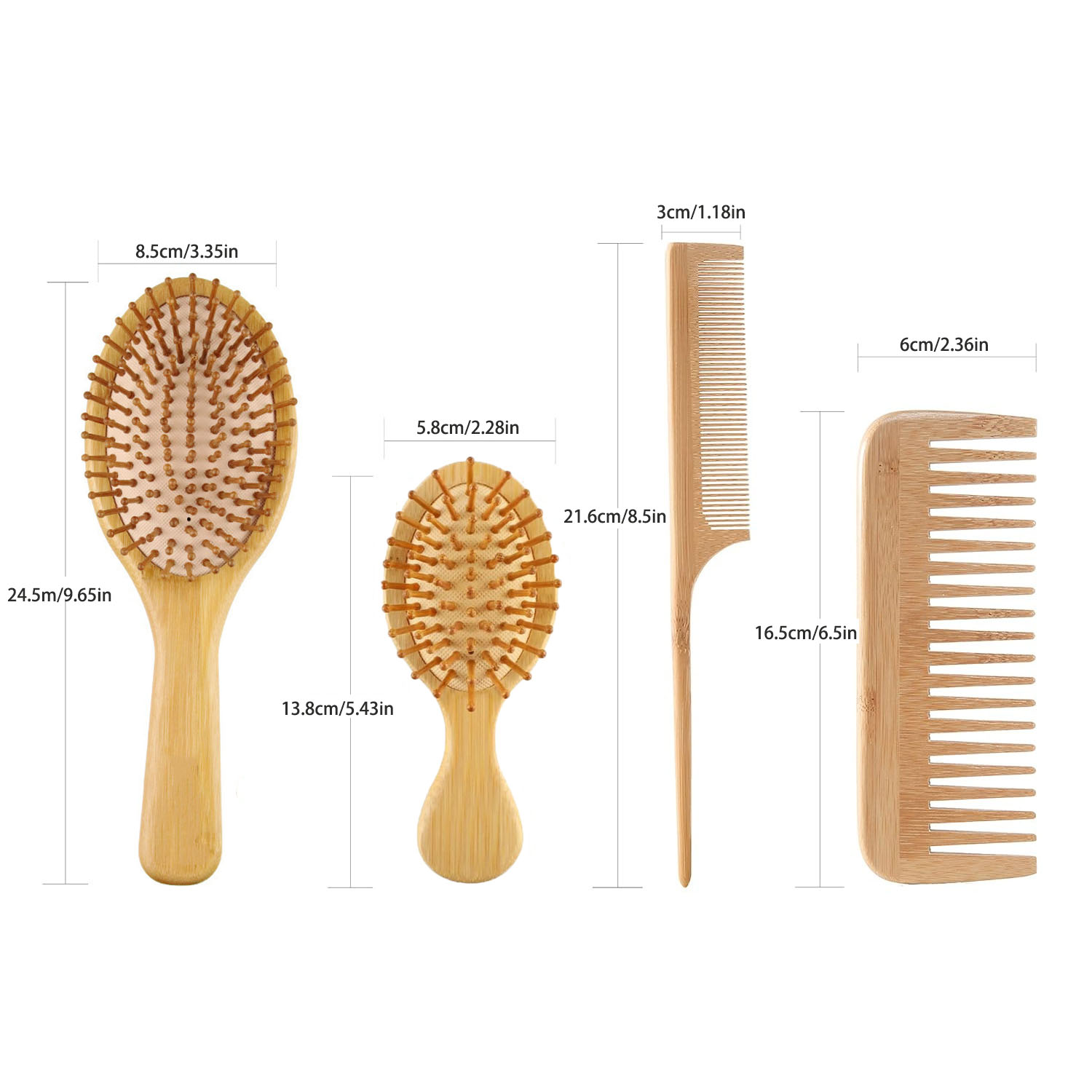 Conjunto de Escovas de Cabelo  - Men'S Grooming Brush avaliação e preço